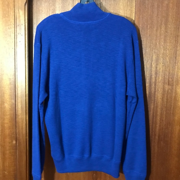 Polo Ralph Lauren Varsity Half Zip Cotton Sweater - Picture 5 of 5